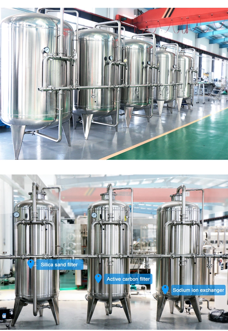 Reverse Osmosis Water Treatment Filter Plant System Machine
