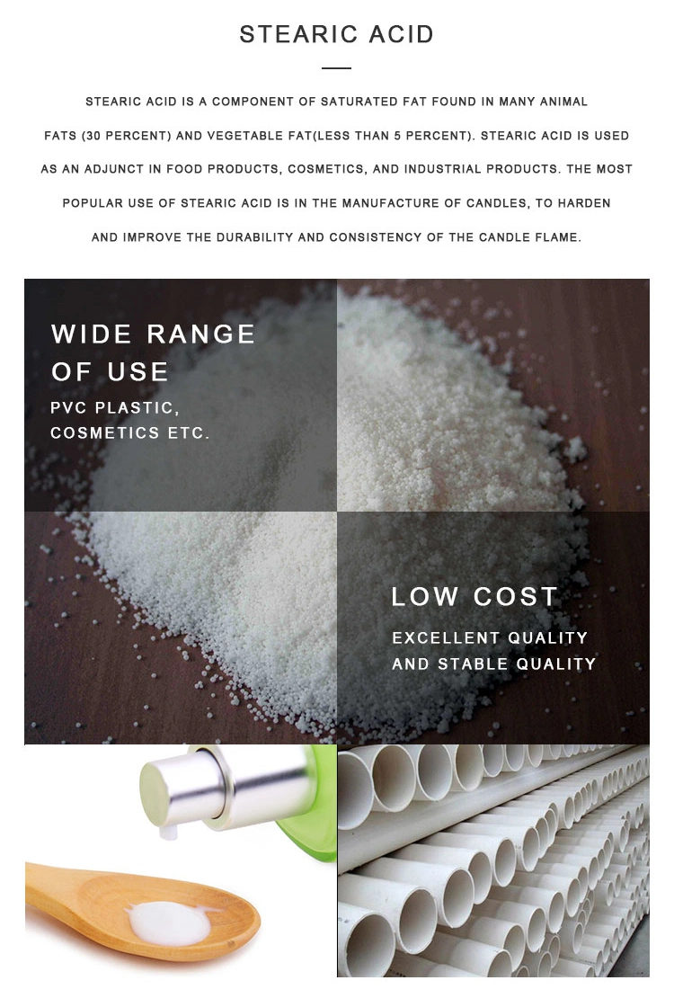 Wholesale Factory Price Industrial Grade Powder Organic Triple Pressed Stearic Acid